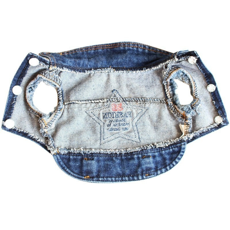 Giacca in Denim - Stile e Comfort per il Tuo Pet