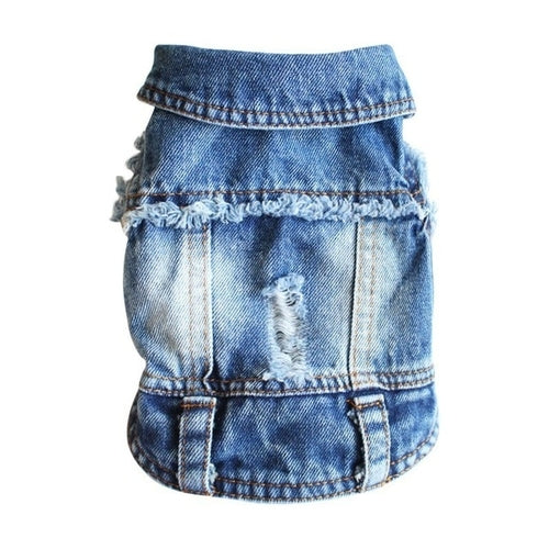 Giacca in Denim - Stile e Comfort per il Tuo Pet