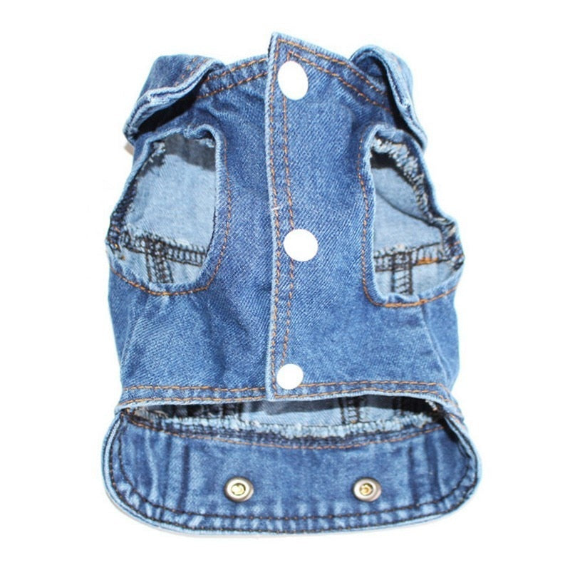 Giacca in Denim - Stile e Comfort per il Tuo Pet