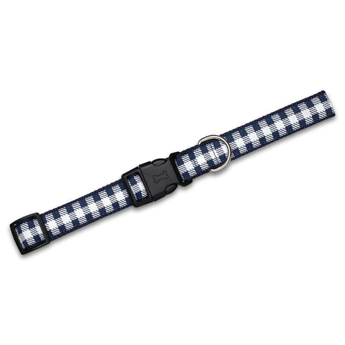 Collare per Cani - Fantasia a Quadri Picnic (Navy)