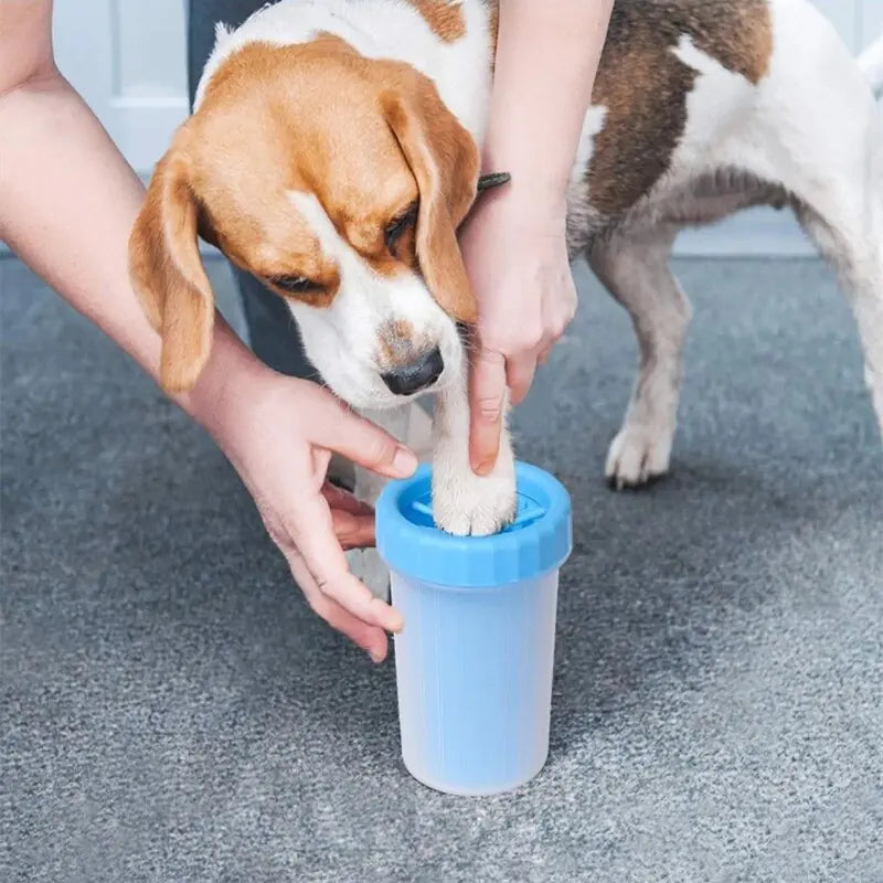 Tazza per la Pulizia delle Zampe degli Animali Domestici