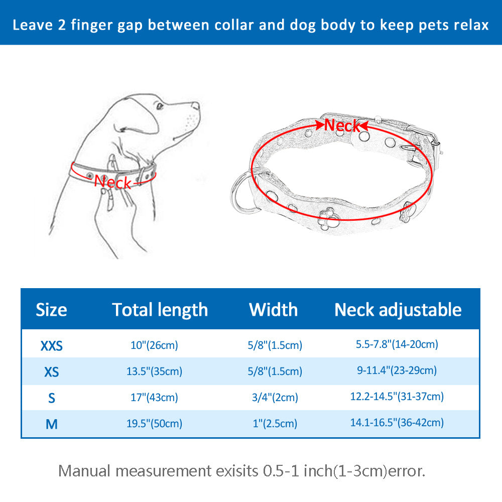 Collare in Pelle per Cani