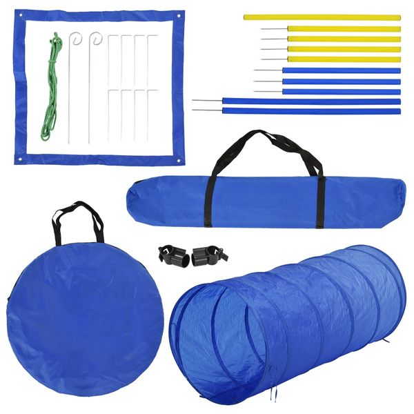 Kit Agility per Cani - Set per Addestramento ed Esercizio all'Aperto