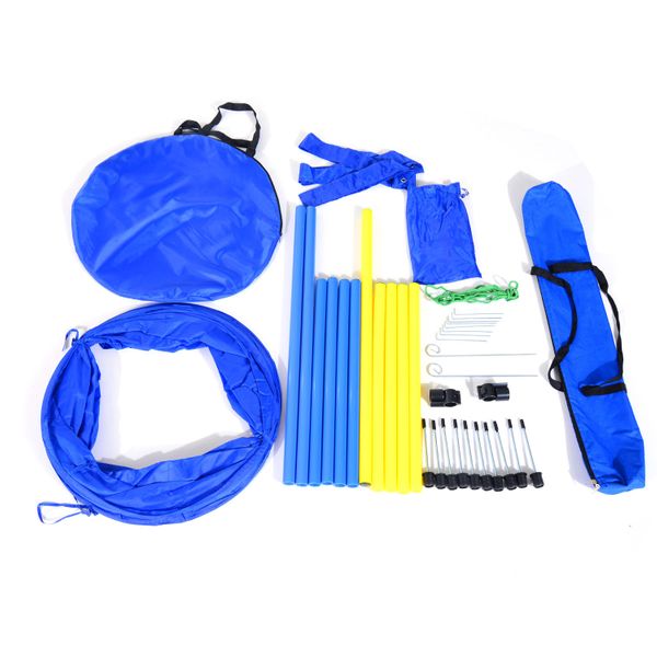 Kit Agility per Cani - Set per Addestramento ed Esercizio all'Aperto